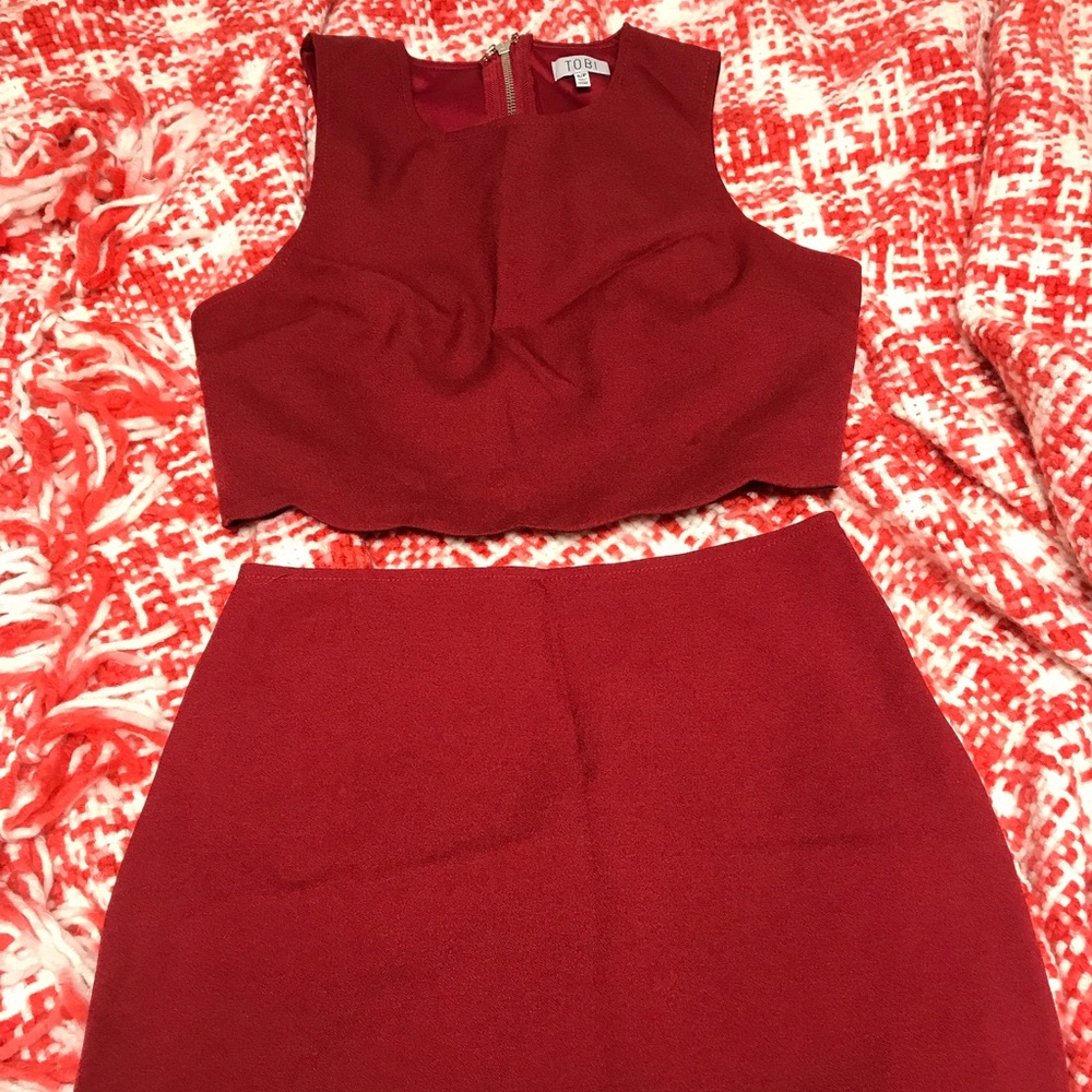 2 piece party/semi formal dress